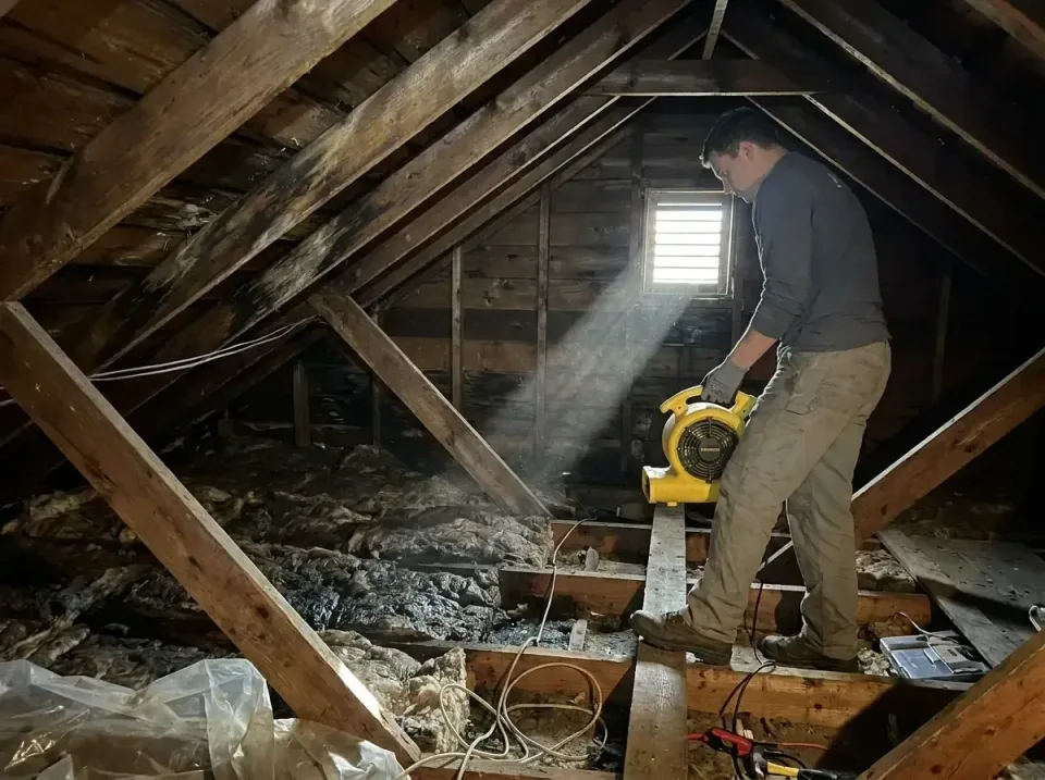 attic-water-damage-drying-proc-007 — frequently asked questions, Emergency Water Extraction & 24/7 Flood Response in Osseo,…